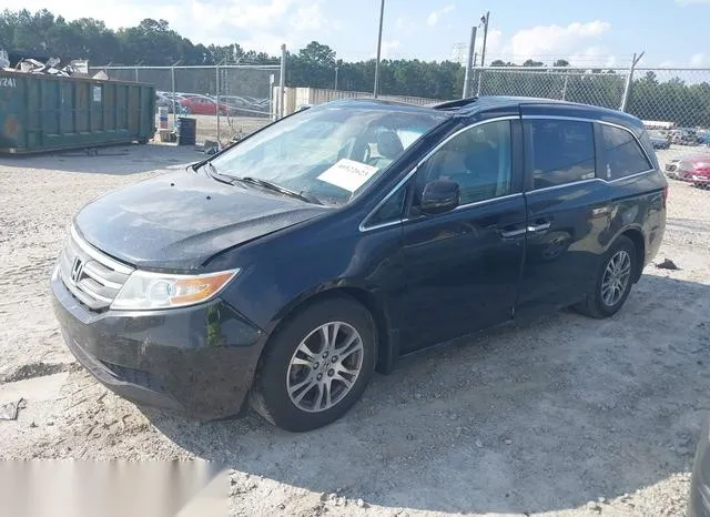 5FNRL5H63CB079609 2012 2012 Honda Odyssey- Ex-L 2