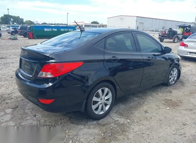 KMHCU4AE2DU423613 2013 2013 Hyundai Accent- Gls 4