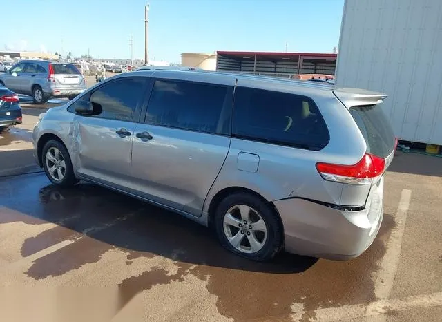 5TDZK3DC9DS291205 2013 2013 Toyota Sienna- L V6 7 Passenger 3