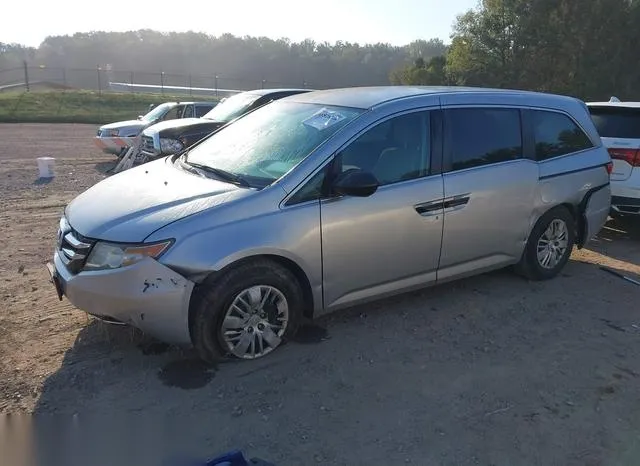 5FNRL5H2XEB110046 2014 2014 Honda Odyssey- LX 2