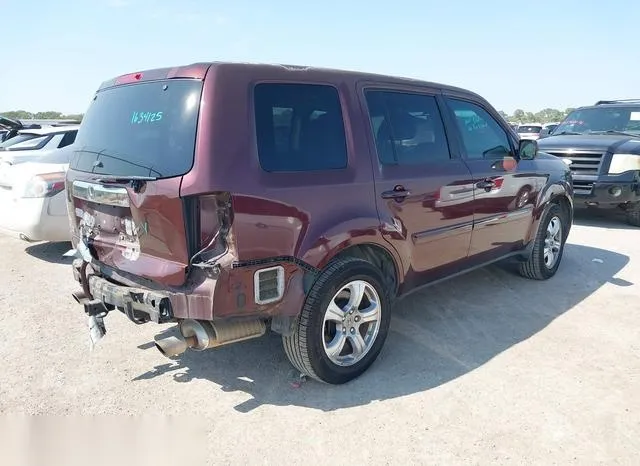 5FNYF3H53DB005333 2013 2013 Honda Pilot- Ex-L 4