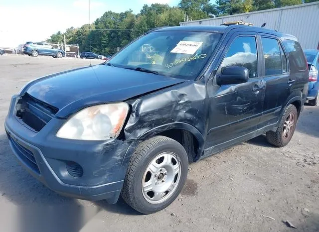 JHLRD78585C001765 2005 2005 Honda CR-V- LX 2