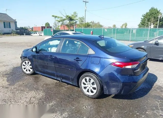 5YFEPMAE6NP288204 2022 2022 Toyota Corolla- LE 3