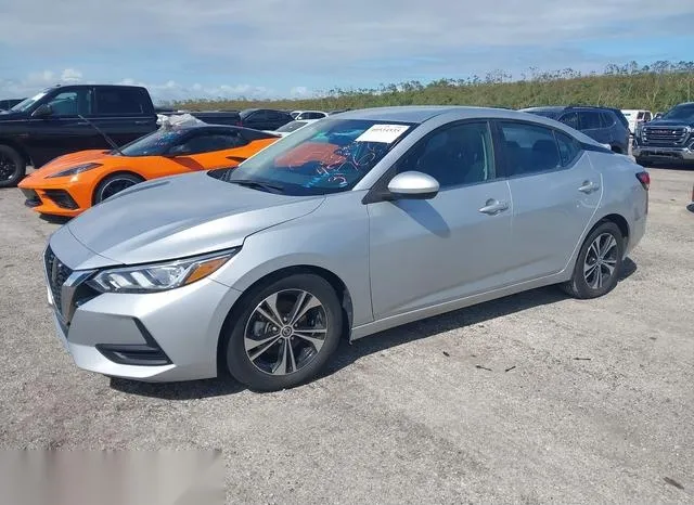 3N1AB8CV3NY317663 2022 2022 Nissan Sentra- Sv Xtronic Cvt 2