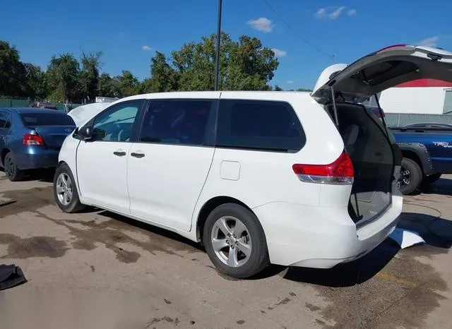 5TDZK3DCXDS295506 2013 2013 Toyota Sienna- L V6 7 Passenger 3