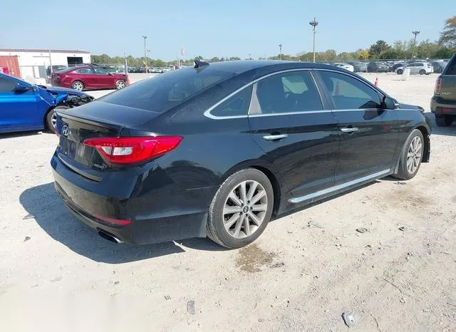 5NPE34AF6HH584040 2017 2017 Hyundai Sonata- Limited 4