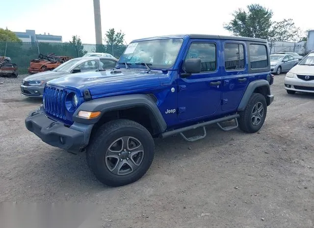 1C4HJXDG5KW605230 2019 2019 Jeep Wrangler- Unlimited Sport 2