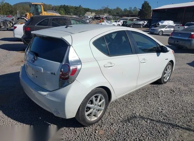 JTDKDTB37C1019309 2012 2012 Toyota Prius- C Three 4