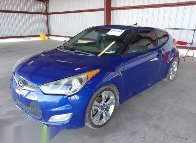 KMHTC6ADXDU101680 2013 2013 Hyundai Veloster- Base W/Black 2