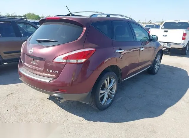 JN8AZ1MW9BW171316 2011 2011 Nissan Murano- LE 4