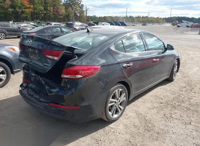 5NPD84LF0HH037873 2017 2017 Hyundai Elantra- Limited 4