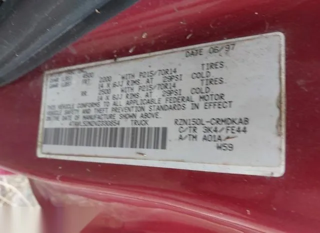 4TAVL52N2VZ330854 1997 1997 Toyota Tacoma 9