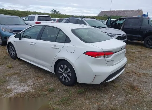 JTDEAMDE2MJ030522 2021 2021 Toyota Corolla- Hybrid Le 3