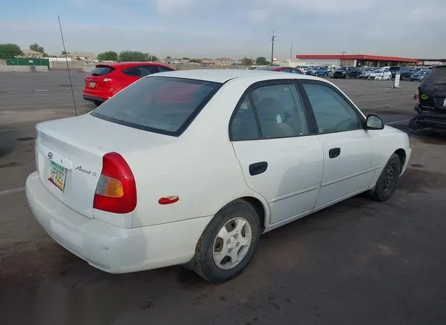 KMHCG45C42U336468 2002 2002 Hyundai Accent- GL 4