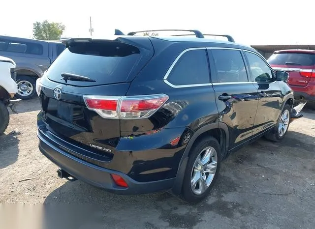 5TDDKRFH4ES039188 2014 2014 Toyota Highlander- Limited V6 4