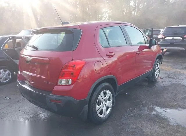 KL7CJKSB7FB210478 2015 2015 Chevrolet Trax- 1LS 4