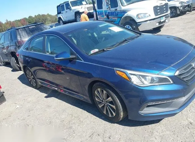 5NPE34AF3GH280341 2016 2016 Hyundai Sonata- Sport 1