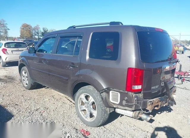 5FNYF4H52EB037665 2014 2014 Honda Pilot- Ex-L 3