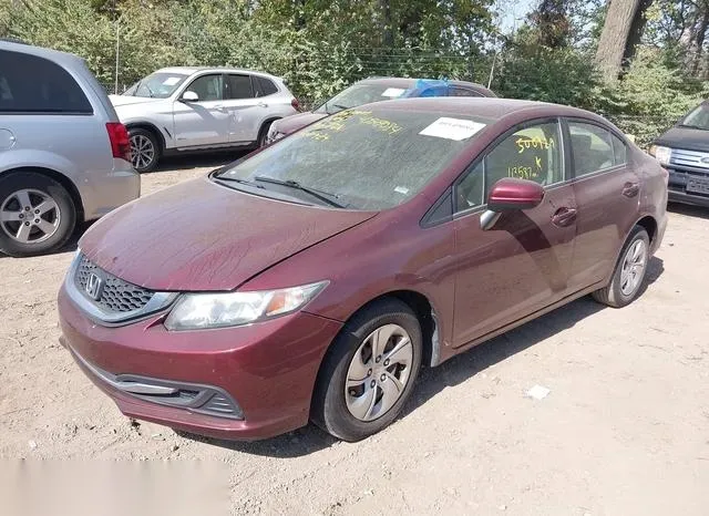 2HGFB2F54FH500929 2015 2015 Honda Civic- LX 2