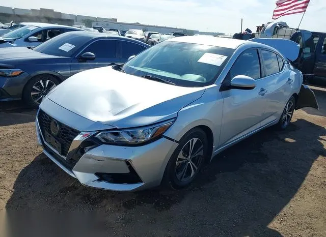 3N1AB8CV4NY269459 2022 2022 Nissan Sentra- Sv Xtronic Cvt 2