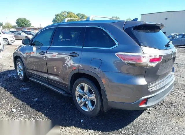 5TDYKRFH1ES018610 2014 2014 Toyota Highlander- Limited V6 3