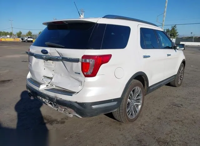 1FM5K8HT9JGA98611 2018 2018 Ford Explorer- Platinum 4