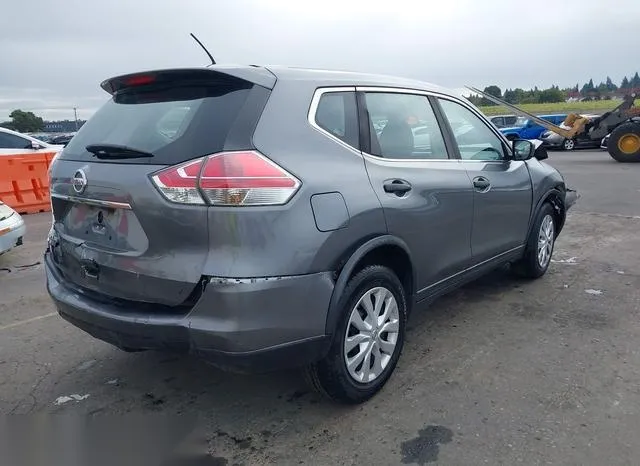 KNMAT2MTXGP677537 2016 2016 Nissan Rogue- S/Sl/Sv 4