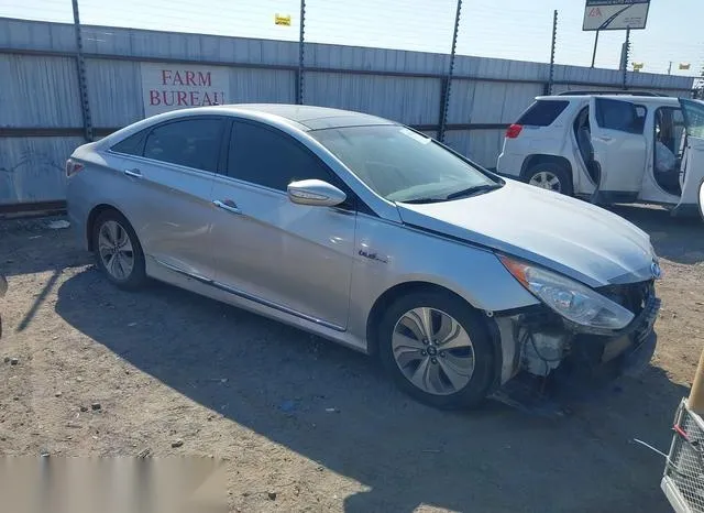 KMHEC4A41EA103026 2014 2014 Hyundai Sonata- Hybrid Limited 1