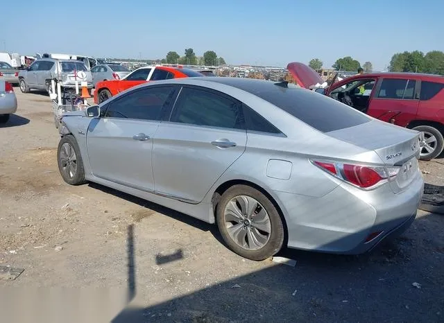 KMHEC4A41EA103026 2014 2014 Hyundai Sonata- Hybrid Limited 3