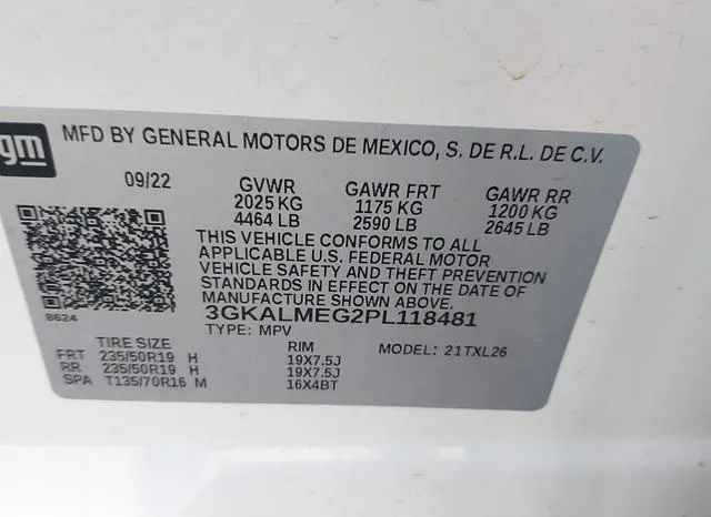 3GKALMEG2PL118481 2023 2023 GMC Terrain- Fwd Sle 9