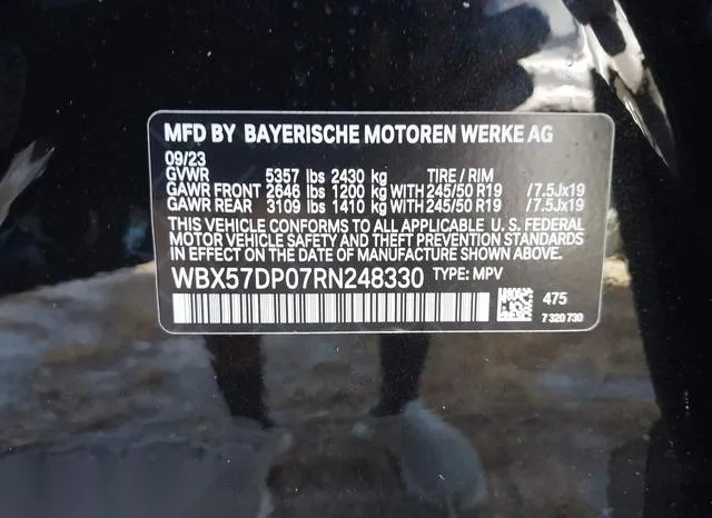 WBX57DP07RN248330 2024 2024 BMW X3- Xdrive30I 9