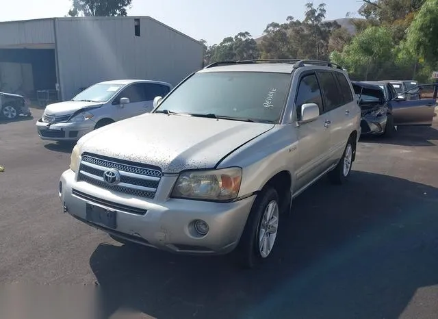 JTEEW21A660005506 2006 2006 Toyota Highlander- Hybrid Limit 2