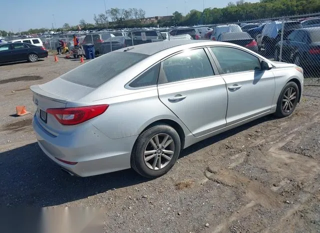 5NPE24AF8FH099642 2015 2015 Hyundai Sonata- SE 4