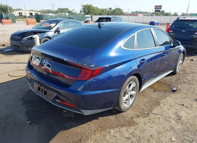 5NPEG4JA3MH129052 2021 2021 Hyundai Sonata- SE 4