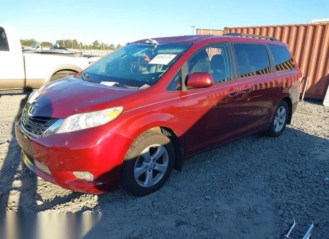 5TDKK3DC2CS205121 2012 2012 Toyota Sienna- Le V6 8 Passenger 2