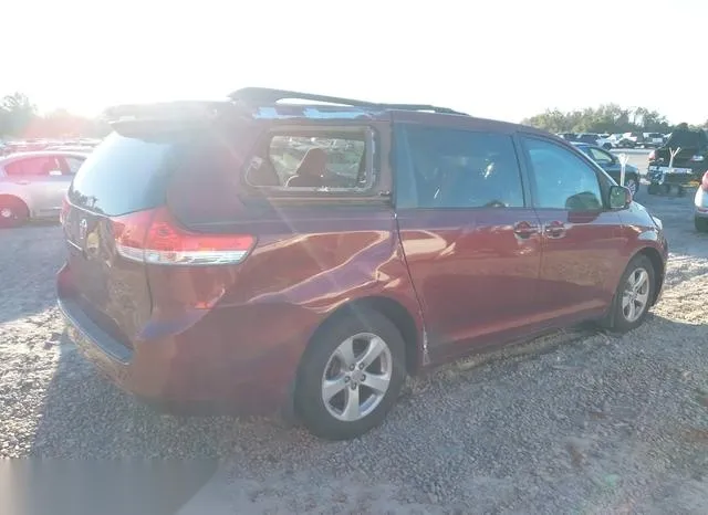 5TDKK3DC2CS205121 2012 2012 Toyota Sienna- Le V6 8 Passenger 4