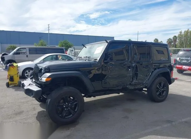 1C4HJXDN7NW277652 2022 2022 Jeep Wrangler- Unlimited Sport 2