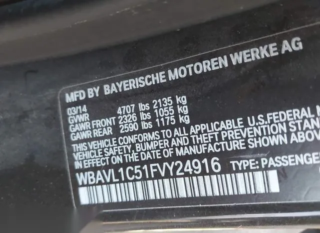 WBAVL1C51FVY24916 2015 2015 BMW X1- Xdrive28I 9