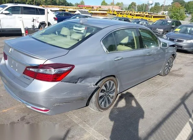 JHMCR6F53HC007607 2017 2017 Honda Accord- Hybrid Ex-L 4