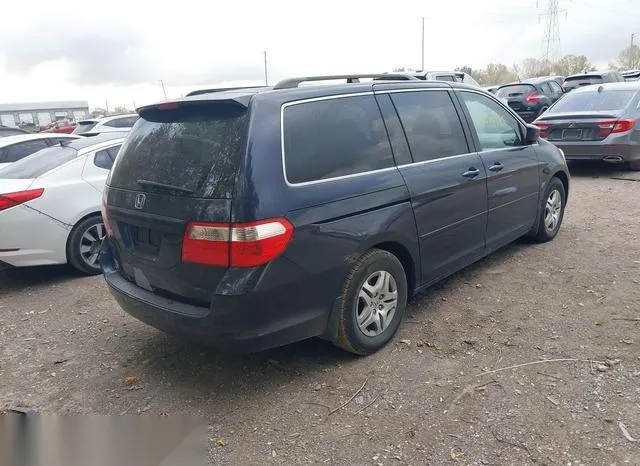 5FNRL38667B131678 2007 2007 Honda Odyssey- Ex-L 4