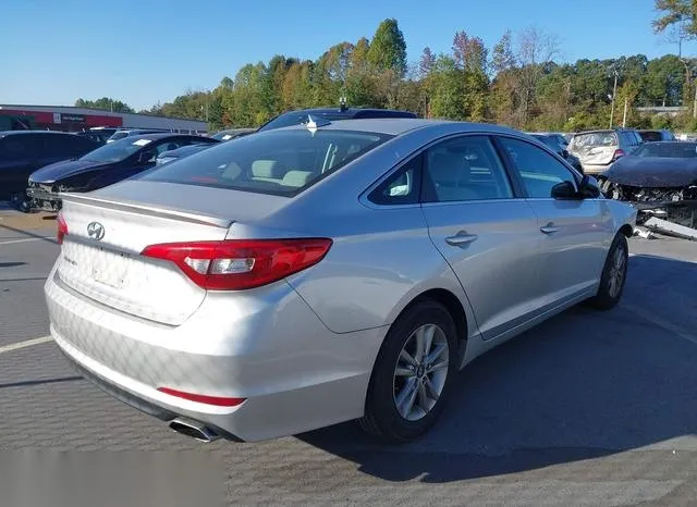 5NPE24AF6FH156890 2015 2015 Hyundai Sonata- SE 4