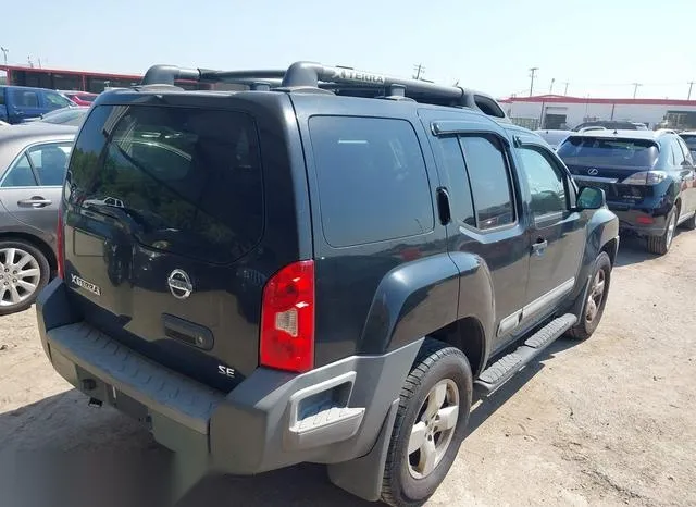 5N1AN08W77C530663 2007 2007 Nissan Xterra- SE 4