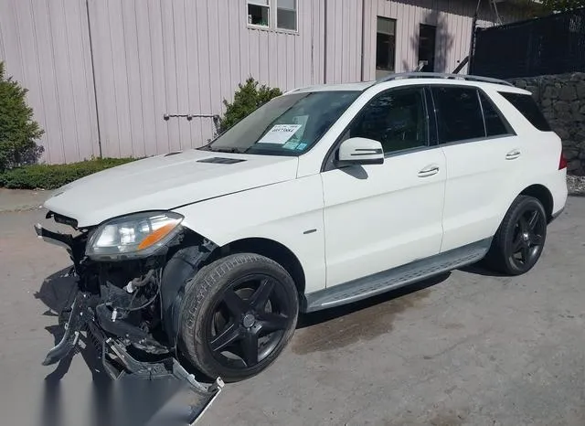 4JGDA5HB2CA015465 2012 2012 Mercedes-Benz ML 350- 4Matic 2