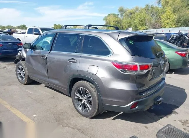 5TDJKRFH8GS264476 2016 2016 Toyota Highlander- Xle V6 3