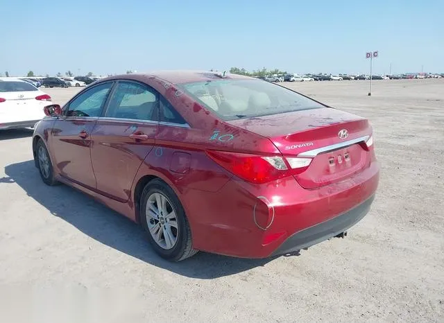 5NPEB4AC8EH945336 2014 2014 Hyundai Sonata- Gls 3