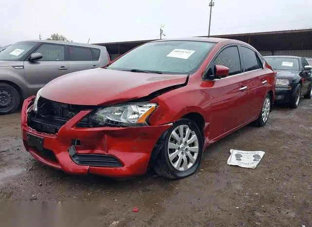 3N1AB7AP9FY383019 2015 2015 Nissan Sentra- SV 2