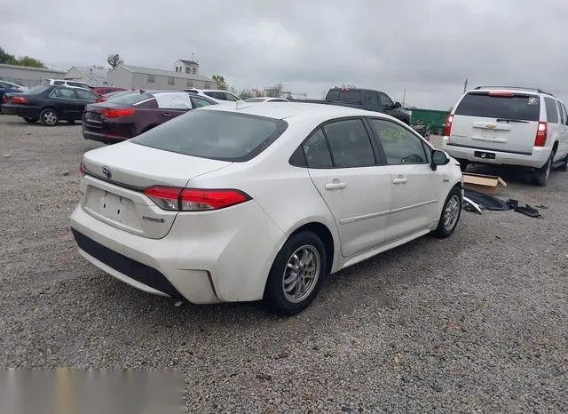 JTDEAMDE1MJ022685 2021 2021 Toyota Corolla- Hybrid Le 4