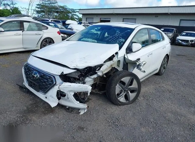 KMHC05LC7NU275554 2022 2022 Hyundai Ioniq- Hybrid Limited 2