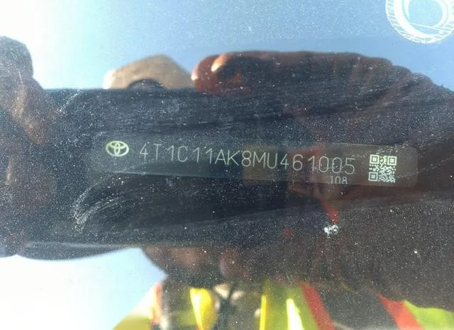 4T1C11AK8MU461005 2021 2021 Toyota Camry- LE 9