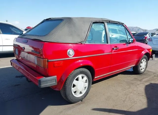 WVWCA0159HK008635 1987 1987 Volkswagen Cabriolet 4